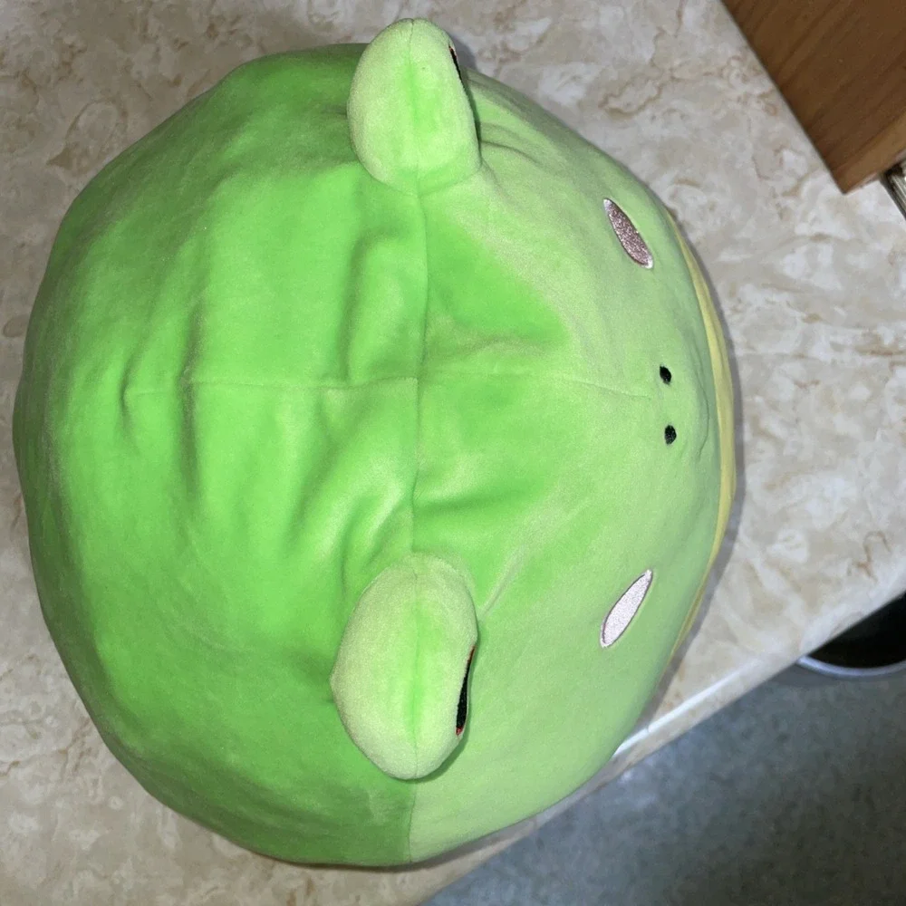 Squishmallow Flip A Mallows Green Frog Hippo Plush Reversible‎